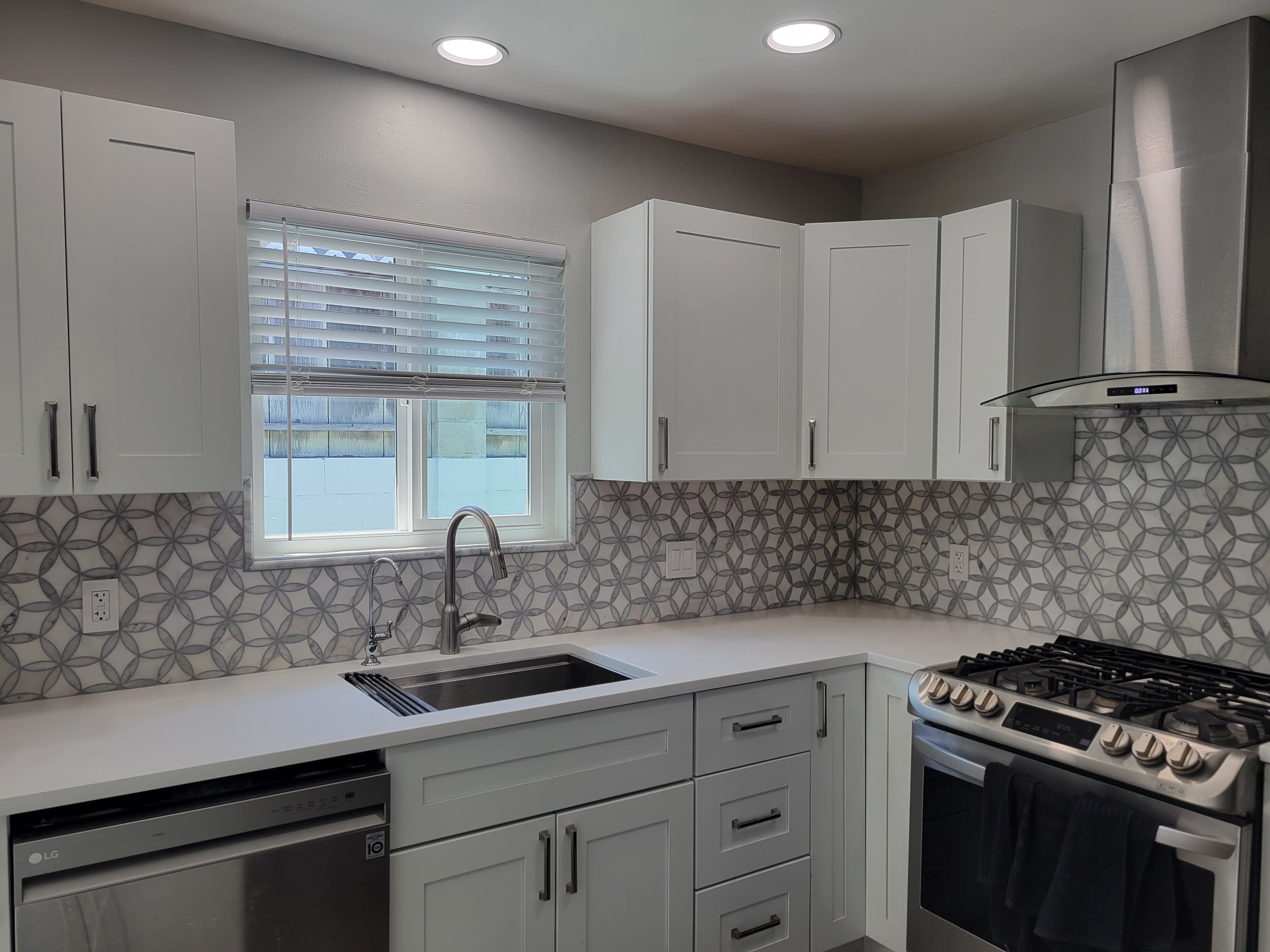 Custom tile flooring design